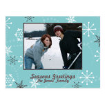 Crispy Snowflakes Post Card