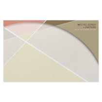 Criss Cross * Stone + Olive Business Stationery by color_therapy Criss Cross * Stone + Olive Business Stationery