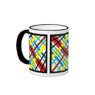 Crisscross Colors mug