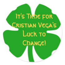 Cristian Luck Stickers by mscosby76 Cristian Luck Stickers