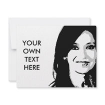 Cristina Fernandez de Kirchner invitations by Politicaltshirts Cristina Fernandez de Kirchner invitations