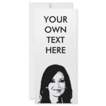 Cristina Fernandez de Kirchner Rack Card Design