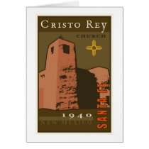 Cristo Rey Church Greeting Card