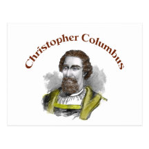 Cristóbal Colón Tarjeta Postal