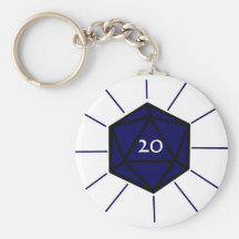 Crit Hit Key Chain