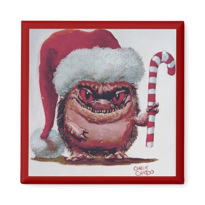 Critter Christmas Magnet by chiodobros