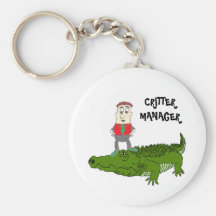 CRITTER MANAGER Keychain