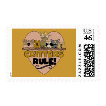 Critters Rule postage