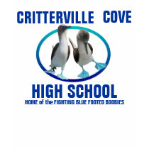 CRITTERVILLE COVE HIGH SCHOOL t-shirts