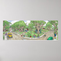 CRITTERVILLE PRINT