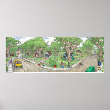CRITTERVILLE PRINT