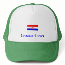 Croatia 4 ever hats