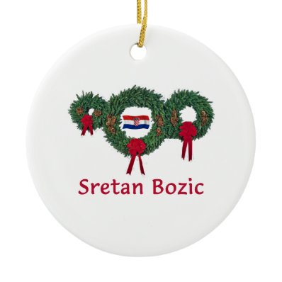 Croatia Christmas 2 Christmas Ornaments