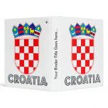 Croatia Coat of Arms binders