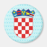 Croatia Coat of Arms detail Fridge Magnet