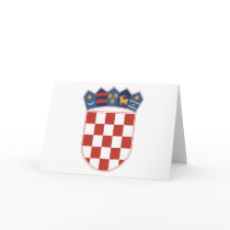 Croatia Coat of Arms Greeting Card