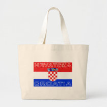 Croatia Croatian Hrvatska Flag bags