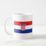 Croatia Flag Map Classic Mug