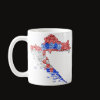 Croatia Flag-color Map Text Mug