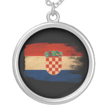 Croatia Flag Custom Jewelry