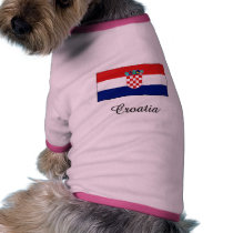 Croatia Flag Design pet clothing