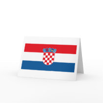 Croatia Flag Greeting Card