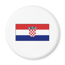 Croatia FLAG International magnets