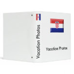 Croatia Flag Jewel binders