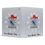 Croatia Flag Map 2.0 binders