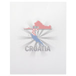 Croatia Flag Map 2.0 Letterhead Design