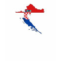 Croatia flag map t-shirts