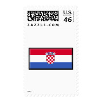 Croatia Flag postage