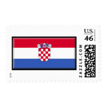 Croatia Flag postage