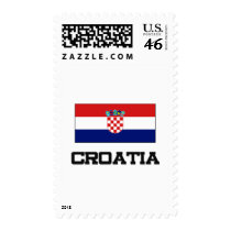 Croatia Flag postage