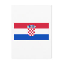 Croatia Flag postcards