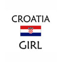 CROATIA GIRL t-shirts