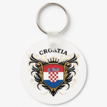 Croatia keychains