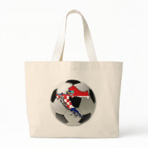 Croatia national team tote bags