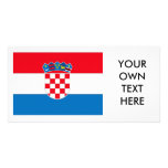 Croatia Photo Card Template