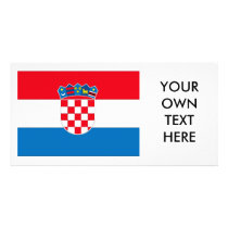 Croatia Photo Card Template