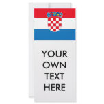 Croatia Customized Rack Card