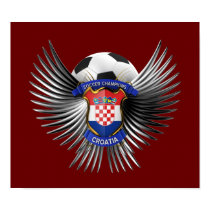 Croatia Soccer Champions Posters