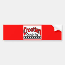 Croatian Celebrity Bumper Stickers