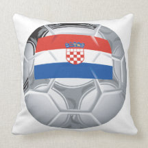Croation Soccer Ball Pillows