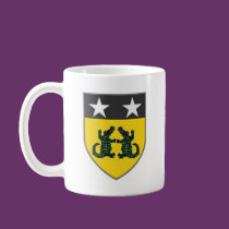 croc coat of arms mugs