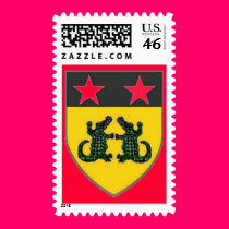 croc coat of arms postage