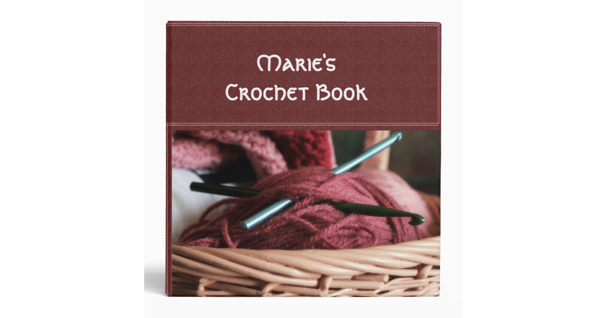 Crochet Binder | Zazzle