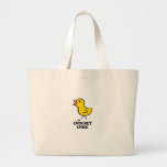 Crochet Chick Tote Bag