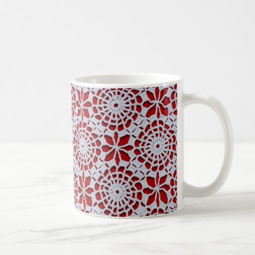 Crochet Design Coffee Mugs