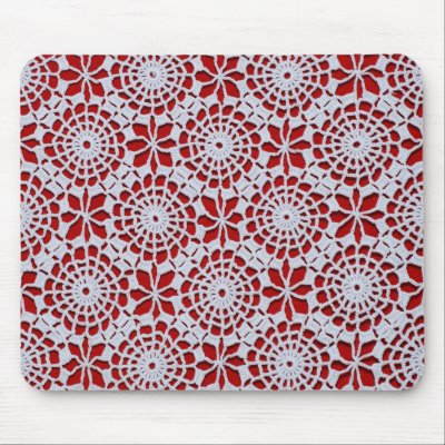 Crochet Design Mouse Pads by twelfthhouse
